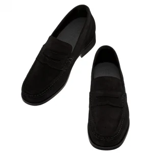 Uomo GUIDOMAGGI Penny Loafers>Cairo - Mocassini scarpe rialzanti in Pelle Pieno Fiore da 6 a 8 cm più alto