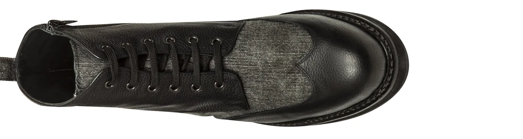 calgary_stivali_scarpe_co_3.webp Uomo GUIDOMAGGI Stivali Da 12 A 15 Cm>Calgary -Stivali scarpe con rialzo in Mix Pelle/Tessuto Da 10 cm a 15 cm più alto