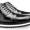 Uomo GUIDOMAGGI Stringate>Cannes - Classiche scarpe con rialzo in Pelle Pieno Fiore fino a 8 cm più alto