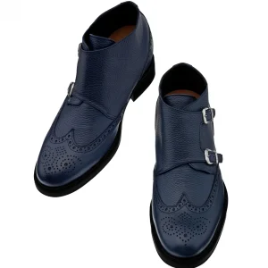 Uomo GUIDOMAGGI Polacchine>Canton - Classiche  scarpe con rialzo in Pelle Pieno Fiore fino a 8 cm più alto