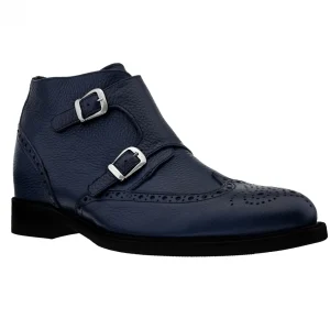 Uomo GUIDOMAGGI Polacchine>Canton - Classiche  scarpe con rialzo in Pelle Pieno Fiore fino a 8 cm più alto