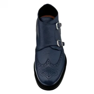 Uomo GUIDOMAGGI Polacchine>Canton - Classiche scarpe con rialzo in Pelle Pieno Fiore fino a 8 cm più alto