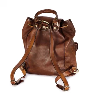 GUIDOMAGGI Pratesi Bags>Caporalino - Zaino in pelle pratesi