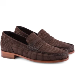 Uomo GUIDOMAGGI Scarpe In Pelle Esotica>Caribbean