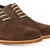 Uomo GUIDOMAGGI Cucitura Goodyear | Stringate>Carrara - Classiche rialzate da uomo in Pelle Scamosciato da 6 a 8 cm più alto