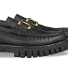 Donna GUIDOMAGGI Scarpe Donna | Nappine E Ornamenti>Chambery -mocassini rialzanti in Pelle Da 6 a 8 cm più alto