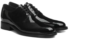 Uomo GUIDOMAGGI Cerimonia | Stringate>Churchill - Scarpe Classiche eleganti da uomo con rialzo in Pelle Vernice da 6 a 8 cm più alto