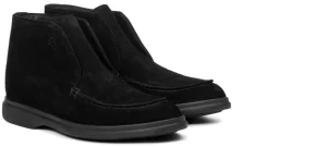 Uomo GUIDOMAGGI Polacchine>Clayton - Polacchini con rialzo da uomo in Pelle Scamosciata da 6 a 8 cm più alto