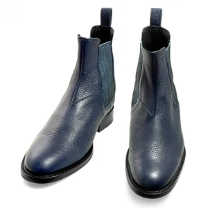 Uomo GUIDOMAGGI Chelsea>Colmar - Stivali con rialzo in Pelle Pieno Fiore da 6 a 10 cm più alto