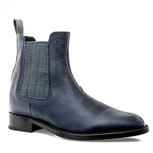 Uomo GUIDOMAGGI Chelsea>Colmar - Stivali  con rialzo in Pelle Pieno Fiore da 6 a 10 cm più alto