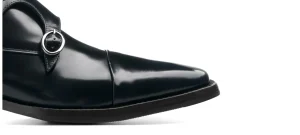 Uomo GUIDOMAGGI Cerimonia | Fibbie>Colombo - Scarpe Classiche con rialzo da uomo in Pelle Spazzolato da 6 a 8 cm più alto