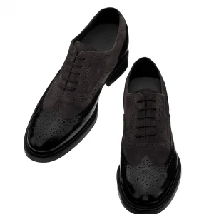 Uomo GUIDOMAGGI Stringate>Cork - Classiche  scarpe uomo con rialzo  in Mix Pelle Fino a 8 cm più alto