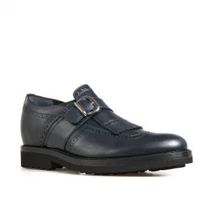 Uomo GUIDOMAGGI Fibbie>Corso Garibaldi -classica scarpe con rialzo in Pelle Da 6 a 8 cm più alto