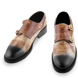 Uomo GUIDOMAGGI Fibbie>Corso Vittorio Emanuele - Classiche scarpe uomo con rialzo in Pelle Pieno Fiore Fino a 8 cm più alto