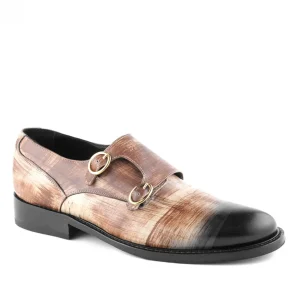 Uomo GUIDOMAGGI Fibbie>Corso Vittorio Emanuele - Classiche  scarpe uomo con rialzo  in Pelle Pieno Fiore Fino a 8 cm più alto
