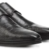 Uomo GUIDOMAGGI Scarpe Da 12,5 Cm>Creel -Classiche  scarpe con rialzo con fibbia in Pelle da 12,5 cm più alto