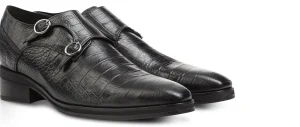 Uomo GUIDOMAGGI Scarpe Da 12,5 Cm>Creel -Classiche  scarpe con rialzo con fibbia in Pelle da 12,5 cm più alto