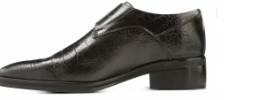 Uomo GUIDOMAGGI Scarpe Da 12,5 Cm>Creel -Classiche  scarpe con rialzo con fibbia in Pelle da 12,5 cm più alto