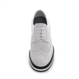 Uomo GUIDOMAGGI Stringate>Cuba - Classiche  scarpe uomo con rialzo  in Pelle Scamosciato da 6 a 8 cm più alto