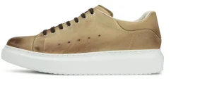 Donna GUIDOMAGGI Scarpe Donna | Sneakers>CURACAO - Sneakers con rialzo da uomo in Pelle fino a 8 cm più alto