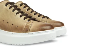 Donna GUIDOMAGGI Scarpe Donna | Sneakers>CURACAO - Sneakers con rialzo da uomo in Pelle fino a 8 cm più alto