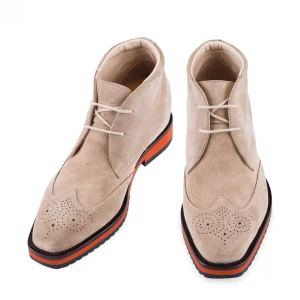 Uomo GUIDOMAGGI Polacchine>Cyprus - Classiche scarpe rialzate in Pelle Scamosciato da 6 a 8 cm più alto