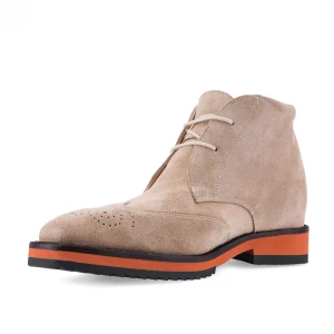 Uomo GUIDOMAGGI Polacchine>Cyprus - Classiche scarpe rialzate in Pelle Scamosciato da 6 a 8 cm più alto