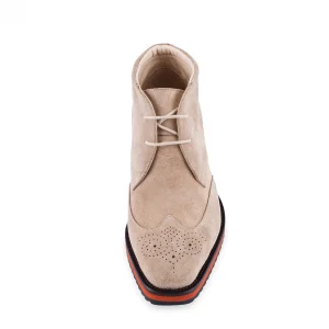 Uomo GUIDOMAGGI Polacchine>Cyprus - Classiche scarpe rialzate in Pelle Scamosciato da 6 a 8 cm più alto