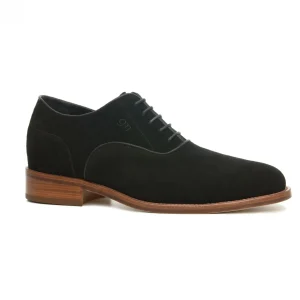 Uomo GUIDOMAGGI Cucitura Goodyear | Stringate>Dalmine - Classiche scarpe con rialzo in Pelle Scamosciato da 6 a 8 cm più alto