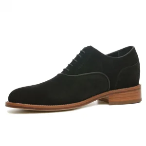 Uomo GUIDOMAGGI Cucitura Goodyear | Stringate>Dalmine - Classiche scarpe con rialzo in Pelle Scamosciato da 6 a 8 cm più alto
