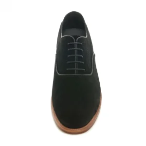 Uomo GUIDOMAGGI Cucitura Goodyear | Stringate>Dalmine - Classiche scarpe con rialzo in Pelle Scamosciato da 6 a 8 cm più alto