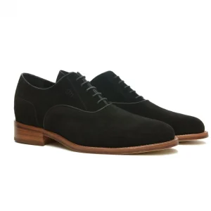 Uomo GUIDOMAGGI Cucitura Goodyear | Stringate>Dalmine - Classiche scarpe con rialzo in Pelle Scamosciato da 6 a 8 cm più alto