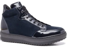 Uomo GUIDOMAGGI Sneakers>Daytona - Sneakers con rialzo in Mix Pelle da 6 a 8 cm più alto