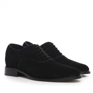 Uomo GUIDOMAGGI Cucitura Goodyear | Stringate>Desenzano - Classiche rialzate da uomo in Pelle Scamosciato da 6 a 8 cm più alto