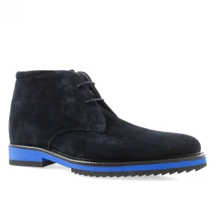 Uomo GUIDOMAGGI Polacchine>Desert Boot -Polacchine rialzanti in Pelle Scamosciato da 6 a 8 cm più alto