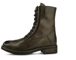 Uomo GUIDOMAGGI Anfibi>Detroit - Stivali  con rialzo in Pelle Pieno Fiore da 6 a 10 cm più alto