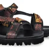 Uomo GUIDOMAGGI Sandali | Scarpe In Pelle Esotica>Dominica - sandali in Pelle fino a 6 cm più alto