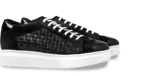 Uomo GUIDOMAGGI Sneakers>Dudley - sneakers con rialzo in Mix Pelle fino a 8 cm più alto