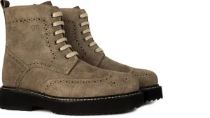 Uomo GUIDOMAGGI Stivali Da 12 A 15 Cm>Dundee - Stivali  rialzanti uomo in Pelle Pieno Fiore Da 10 cm a 15 cm più alto