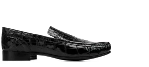 Uomo GUIDOMAGGI Scarpe In Pelle Esotica | Classici>Dunkirk - Mocassini con rialzo da uomo in Pelle Coccodrillo fino a 6,5 cm più alto