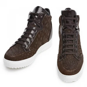 Uomo GUIDOMAGGI Scarpe In Pelle Esotica | Sneakers>Ecuador - Sneakers con rialzo in Mix Pelle da 6 a 10 cm più alto