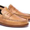Uomo GUIDOMAGGI Penny Loafers>Egypt - Mocassini con rialzo interno da uomo in Pieno Fiore Fino a 6 cm più alto