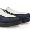 Uomo GUIDOMAGGI Slip-on>El Dorado - scarpe con rialzo in Mix Pelle/Tessuto fino a 6 cm più alto