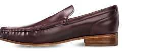 Uomo GUIDOMAGGI Shell Cordovan | Classici>ELVAS -mocassini rialzanti shell cordovan in Pelle fino a 6 cm più alto