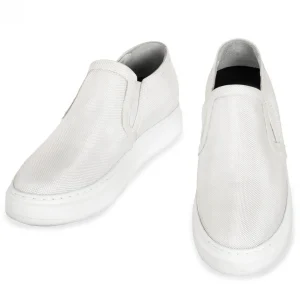 Uomo GUIDOMAGGI Slip-on>Enna -Slip-on con rialzo in Tessuto fino a 6 cm più alto