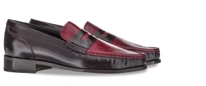 Uomo GUIDOMAGGI Cucitura Goodyear | Penny Loafers>Essaouira -mocassini con rialzo in Mix Pelle fino a 6 cm più alto