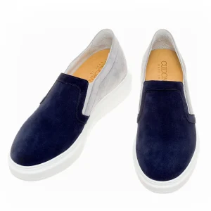 Uomo GUIDOMAGGI Slip-on>Europe - Slip-On con rialzo interno in Pelle Scamosciato da 6 a 8 cm più alto