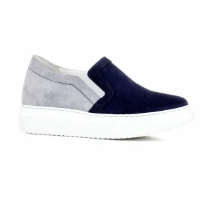 Uomo GUIDOMAGGI Slip-on>Europe - Slip-On con rialzo interno in Pelle Scamosciato da 6 a 8 cm più alto