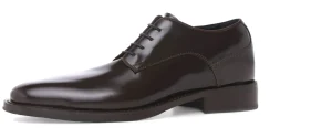 Uomo GUIDOMAGGI Stringate>Ferrara - Classiche scarpe con rialzo in Pelle Spazzolato da 6 a 8 cm più alto