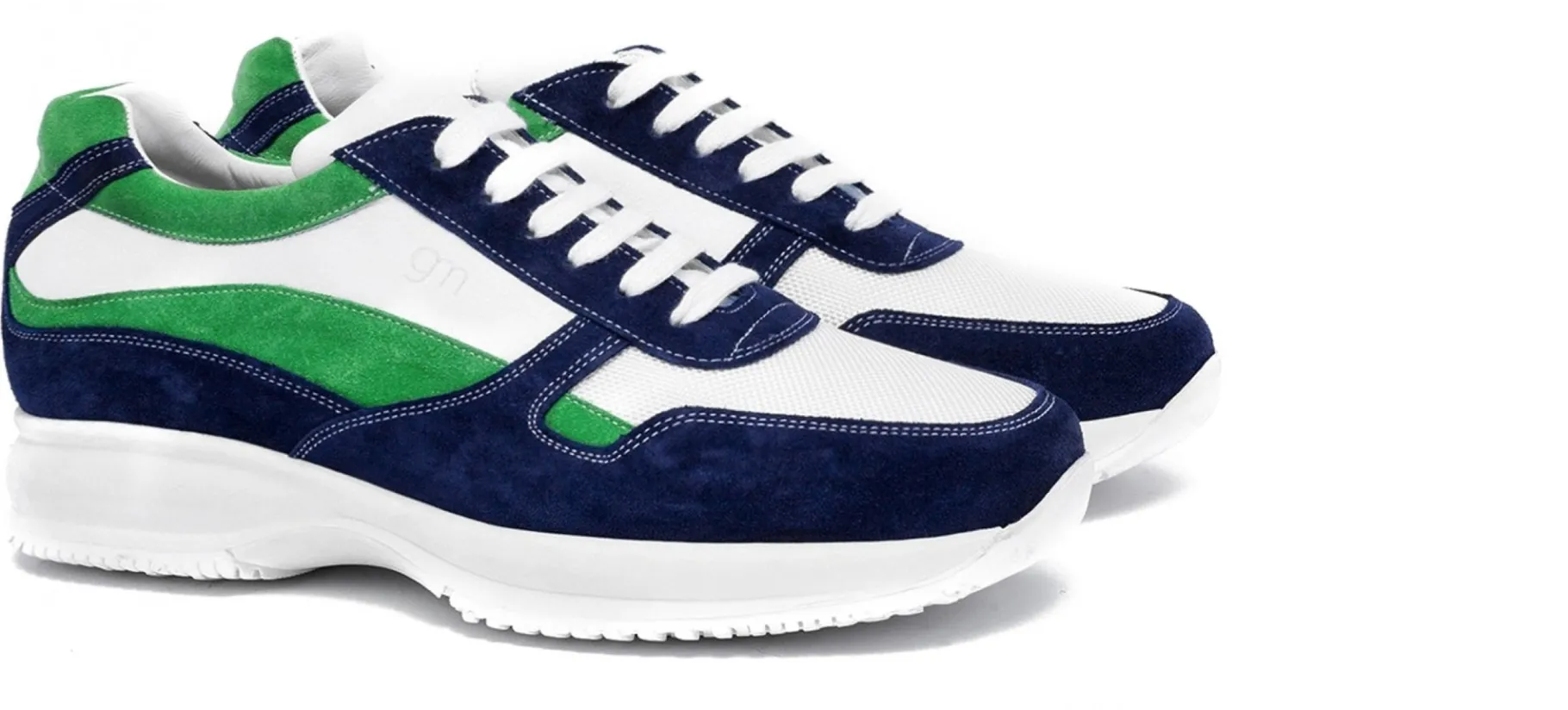 formentera__sneakers_con__0.webp Uomo GUIDOMAGGI Sneakers>Formentera - Sneakers con rialzo in Mix Pelle/Tessuto da 6 a 10 cm più alto